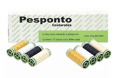 S.O.S Aviamentos - Linha para Costura Pesponto Costuratex 30 metros cada