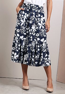 SAIA MIDI FLORAL