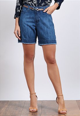 SHORTS WIDE JEANS