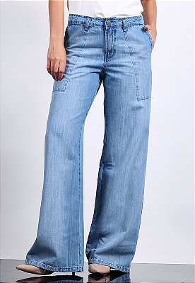 CALÇA WIDE LEG SKY