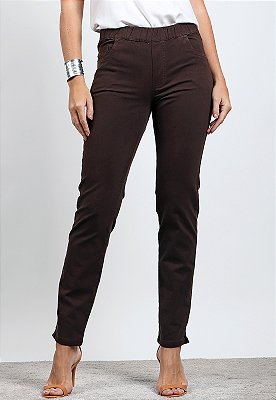 CALÇA COMFORT CHOCOLATE