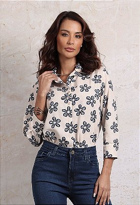 CAMISA FLOR DE VERÃO