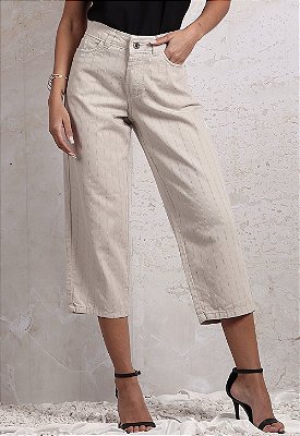 CALÇA CROPPED GIULIA