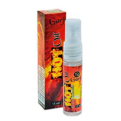 Hot Oil Óleo de Massagem com Aquecimento Spray 15ml
