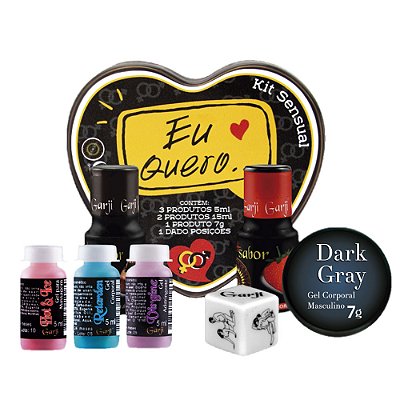 Kit Eu Quero Hétero com 7 Produtos