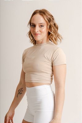 Cropped Lu Capuccino/Pérola