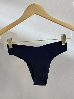 Calcinha biquíni sem costura Preta