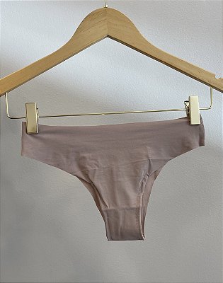 Calcinha biquíni sem costura Chocolate