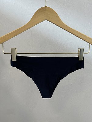 Calcinha fio sem costura Preta