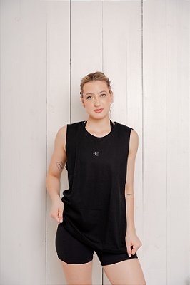 Regatão Unissex Preto