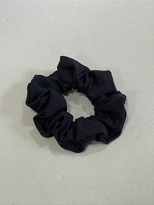 Scrunchie Black Bloom