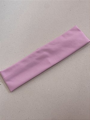 Faixa de cabelo Fitness Rosa Blush