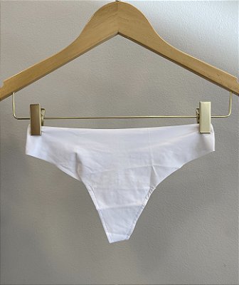 Calcinha fio sem costura Branca