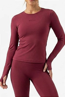 Blusa Basic Merlot