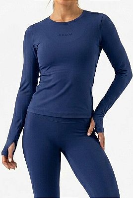 Blusa Basic Azul Vincenzo