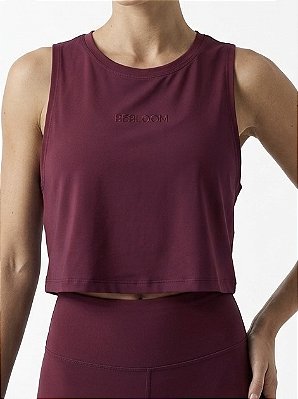 Cropped Regata Basic Merlot