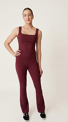 Legging Flare Merlot