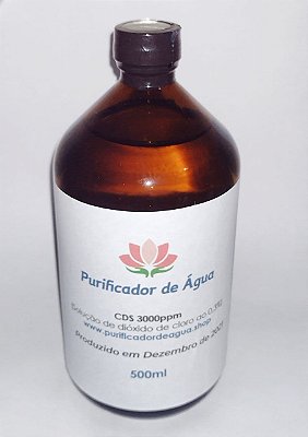 CDS 3000 ppm - Solução Água Dourada - 500 ml