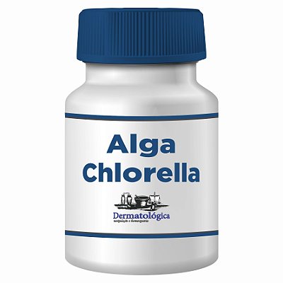 Chlorella ( Clorela) Alga  500mg – 60 cápsulas