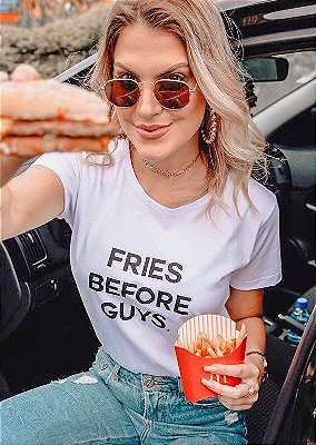 T-shirt Fries Before Guys