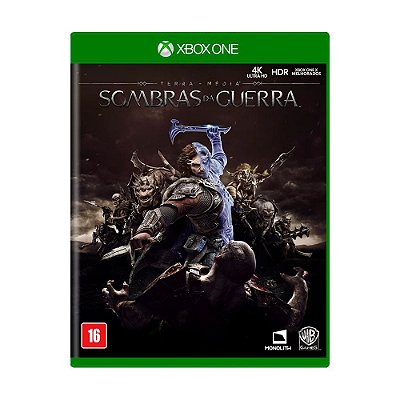 Jogo Terra-média: Sombras da Guerra - Xbox One Midia Fisica Novo Lacrado