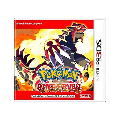 Jogo Pokémon Omega Ruby - 3DS Usado
