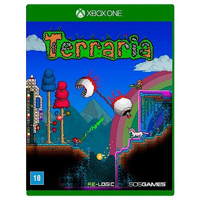 Jogo Terraria - Xbox One Midia Fisica Novo Lacrado