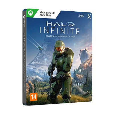 Jogo Halo Infinite - Xbox One/Series X Steelbook Midia Fisica Novo Lacrado