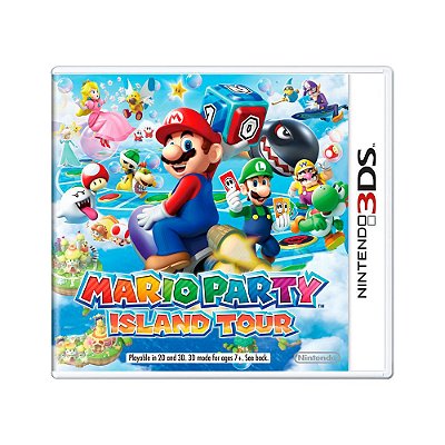 Jogo Mario Party: Island Tour - USA 3DS USADO