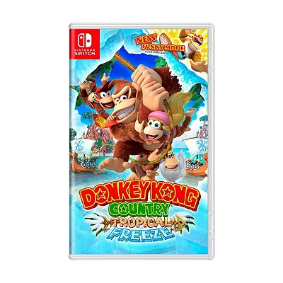Jogo Donkey Kong Country: Tropical Freeze - Switch Novo Lacrado
