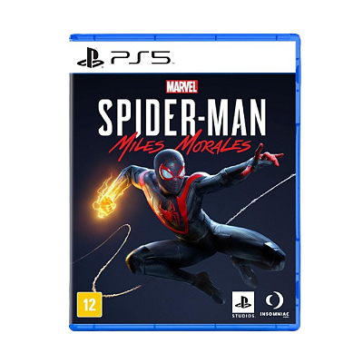 Jogo Marvel's Spider-Man: Miles Morales PS5 Edição Padrão Midia Fisica Novo Lacrado
