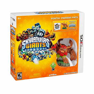Jogo Skylanders Giants Portal Owners Pack para Nintendo 3DS Novo Lacrado