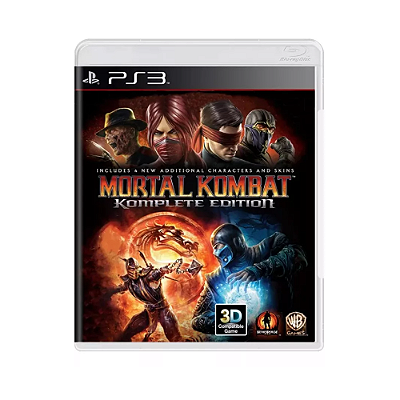 Jogo Mortal Kombat Komplete Edition PS3 Usado