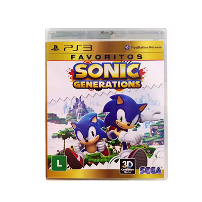 Jogo Sonic Generations - PS3 USADO