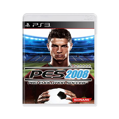 Jogo Pro Evolution Soccer 2008 (PES 08) - PS3 USADO