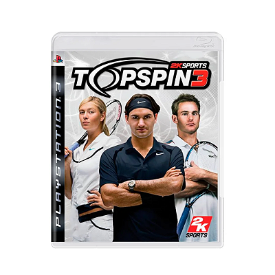 Jogo Top Spin 3 PS3 Usado