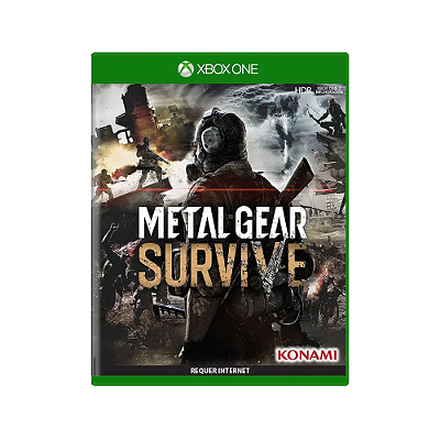 Jogo Metal Gear Survive - Xbox One Midia Fisica Novo Lacrado