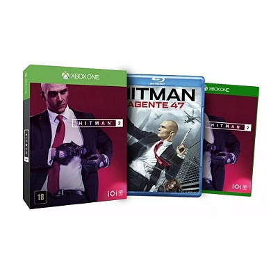 Jogo Hitman 2 Edição Limitada Xbox One Mídia Física Novo Lacrado