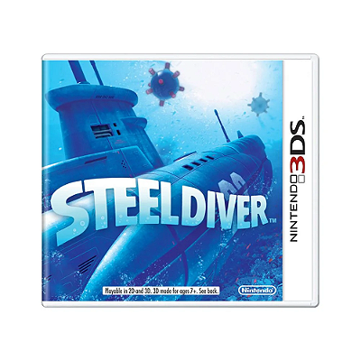 Jogo Steel Diver - 3DS USADO