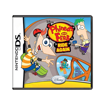 Jogo Phineas and Ferb: Ride Again - DS USADO