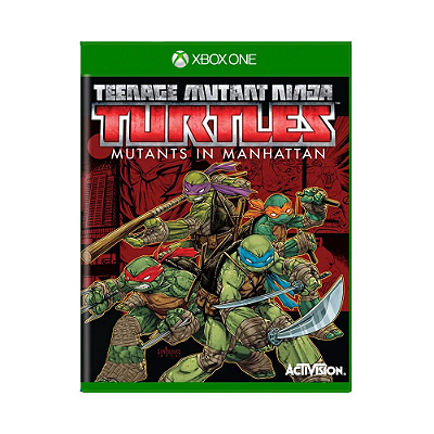 Jogo Teenage Mutant Ninja Turtles: Mutants In Manhattan - Xbox One Usado60