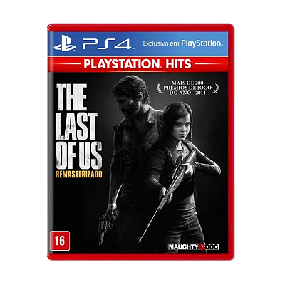 Jogo The Last of Us Remasterizado Hits - PS4 Midia Fisica Novo Lacrado
