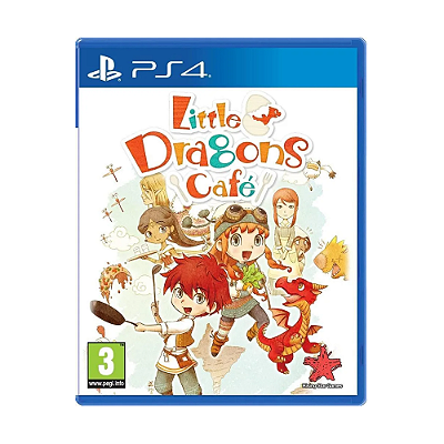 Jogo Little Dragons Cafe - PS4 Midia Fisica Novo Lacrado