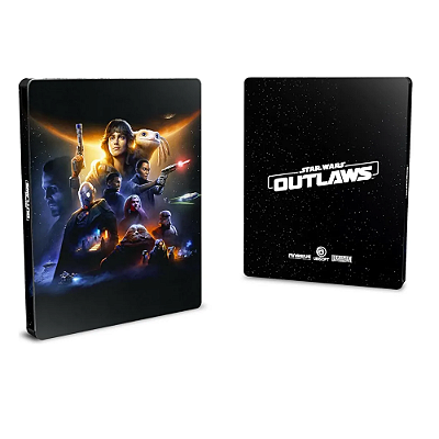 Jogo Star Wars: Outlaws Edição SteelBook - PS5 Midia Fisica Novo Lacrado