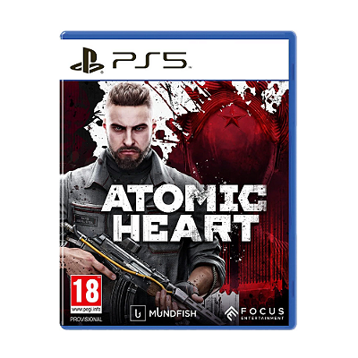 Jogo Atomic Heart - PS5 Midia Fisica Novo Lacrado