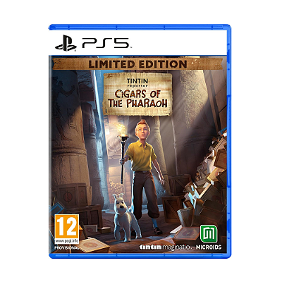 Jogo Tintin Reporter: Cigars of the Pharaoh Limited Edition - PS5 Midia Fisica Novo Lacrado
