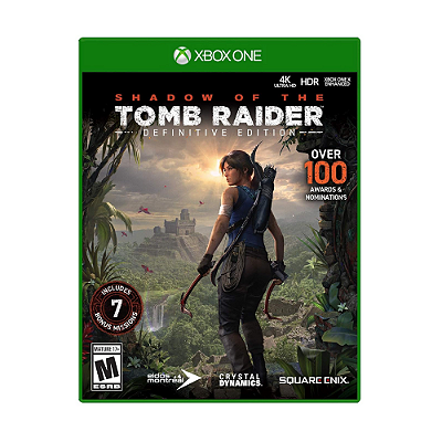 Jogo Shadow of The Tomb Raider: Definitive Edition - Xbox One Midia Fisica Novo Lacrado
