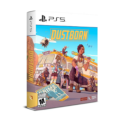 Jogo Dustborn Limited Retail Edition - PS5 Midia Fisica Novo Lacrado