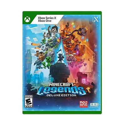 Jogo Minecraft Legends Deluxe Edition - Xbox One Midia Fisica Novo Lacrado