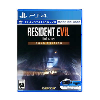 Jogo Resident Evil 7 Biohazard Gold Edition - PS4 Midia Fisica Novo Lacrado
